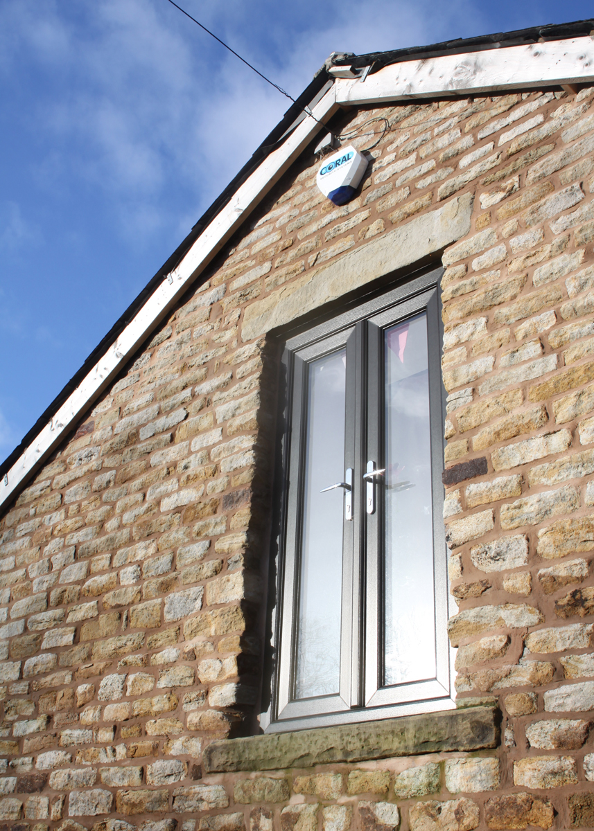 French Window in Dark Grey